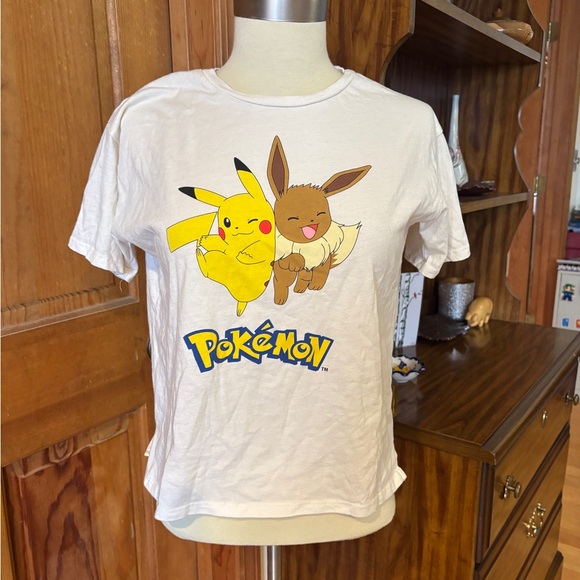 Pokemon Other - Pokémon Evee and pikachu shirt girls XL